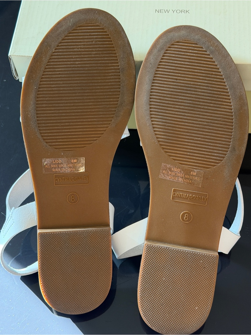 Cynthia Rowley Lido Slingback Sandals, EUC - Picture 7 of 7